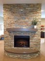 Red Deer Funeral Home, Commercial Fireplace, Renovation, Red Deer, AB